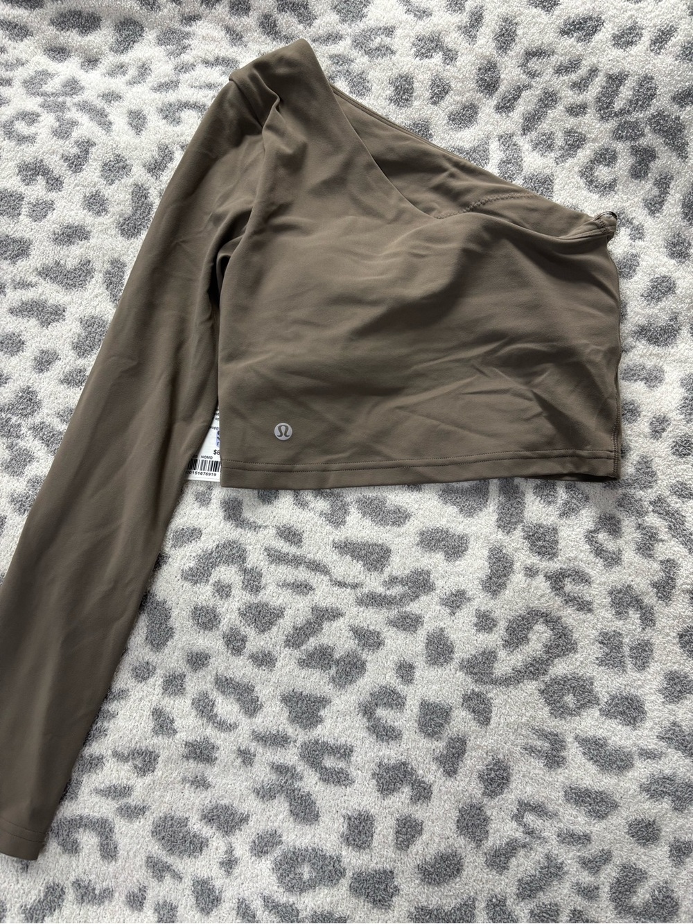 lululemon One-Shoulder Long Sleeve Top🥥🤍 - Picture 2 of 2